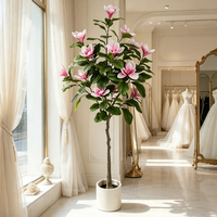 Großhandel Geburtstagsdekoration Künstlicher Magnolienblütenbaum Hochzeitsblumen Geburtstag Weihnachten Feiertag Hochzeit Event Dekoration