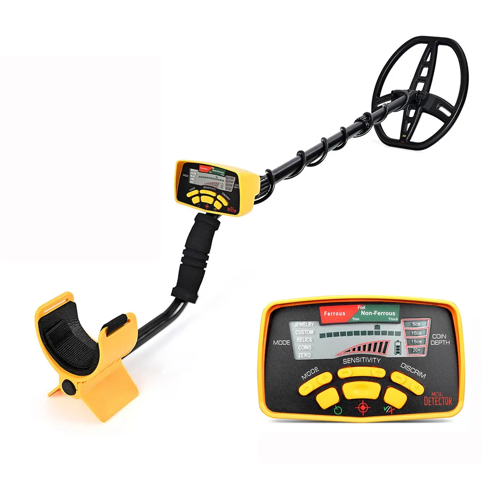 MD6350 Outdoor Treasure Hunting Ground Search Silver Coin Gold Metal Detector for Sports