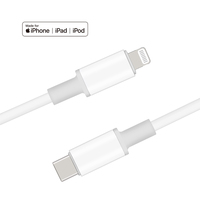 Alta calidad MFI certificado Original C94 Cable de datos de carga rápida personalizado tipo C a 8PIN gran oferta para dispositivos IOS