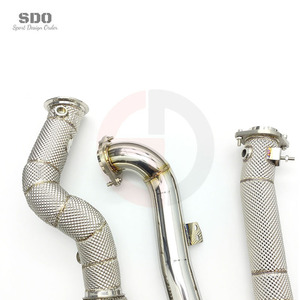 Échappement droit de tuyau de descente à débit libre SDO pour BMW M2 G87 2019-2023 3.0T système de tuyau en acier inoxydable de bouclier thermique nouvel état - Product Image 5