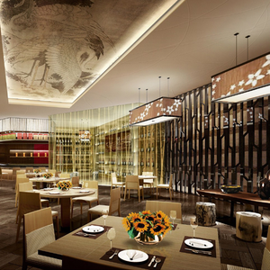 Diseño de Interiores de Hotel de Lujo de 5 Estrellas, Espacio Arquitectónico de Resort junto al Lago, Soluciones de Alta Gama para Hoteles Premium - Product Image 5