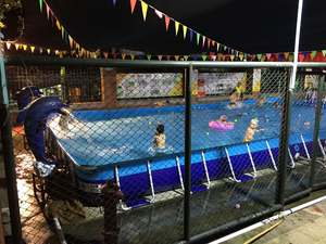 <span class=keywords><strong>Piscina</strong></span> de plástico y Marco de PVC, personalizada - Product Image 4