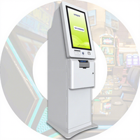 Kiosques de rachat de jeux d'adresse Distributeurs de billets Guichets automatiques de billets Systèmes de jeu Terminal de rachat de loterie sportive mondiale