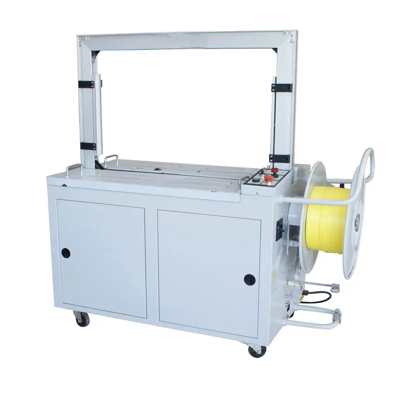 Custom Multi Funtion Express Bundle Tying Carton Convenient Save Time Fast Sealing Strapping Machine