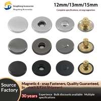 Kancing Magnetik Kuat Tak Terlihat Tersembunyi Grosir Aksesoris Tas Pakaian Logam Cina
