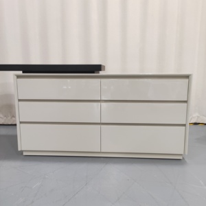 Classical Standard Size Natural Solid Wood Working Station Flat Large Tabletop Writing Counter with Under <b>Desk</b> Storage Cabinet - Product Image 6