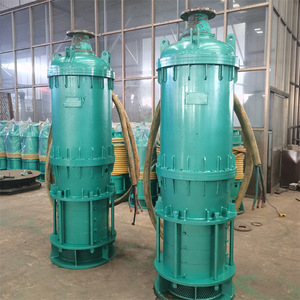 ปั๊มทรายใต้น้ำป้องกันการระเบิดสำหรับงานเหมือง Bqs170-50-45Kw 660V 1140V อุปกรณ์ขุดดูดทรายไฟฟ้าสีเขียว - Product Image 1