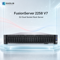 Serveur FusionServer 2258 V7 2U en rack, expédition rapide, commande en gros, service d'approvisionnement d'entreprise, support technique
