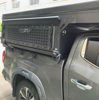 AIWEIYA Remorque de voyage pliable à toit rigide avec cadre en aluminium, légère et étanche pour camping-car/voiture