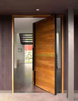 Porte blindée européenne pour maison, porte d'entrée extérieure, porte de sécurité, design moderne, porte en acier et aluminium pour hôtel