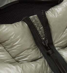 Veste de sport oversize pour homme, veste matelassée épaisse en duvet, veste d'hiver en laine à col montant avec fermeture éclair - Product Image 5