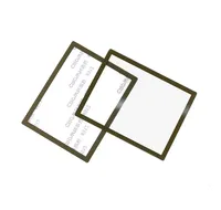 1set Lentille supérieure inférieure de l'écran LCD pour Nintendo DS Lite lentille supérieure inférieure de l'écran couvercle de lentille d'écran en plastique pour console NDSL
