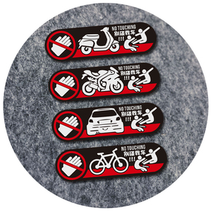 Custom Car Bumper Sticker <b>Vinyl</b> Self Adhesive Leather Weatherproof Vehicle <b>Decals</b> for Car Body Window - Product Image 1