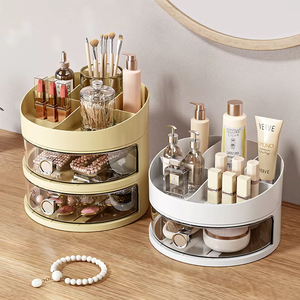 Cassettone multistrato per il trucco cosmetico organizzatore per il deposito di cosmetici Desktop scatola di immagazzinaggio con cassetto - Product Image 5
