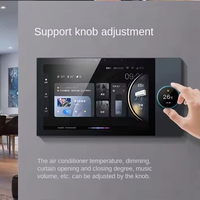 Kit de Voz Inteligente SQ de 10 Pulgadas, Control Central Inteligente, Control por Aplicación, Panel de Hogar Inteligente, Música de Fondo, Cámara <3MP