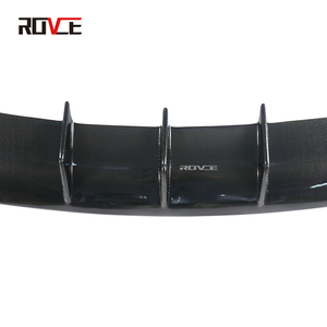 ROVCE yüksek kaliteli arka difüzör arka ÖN TAMPON karbon Fiber araba aksesuarları otomatik koruyucu Maserati Ghibli için 2014 - Product Image 6