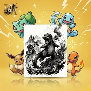 DM Wholesale Pokémon Anime Monster TCG Juego de Cartas Coleccionables Holográficas Caja Sorpresa con Lámina Metálica Paquete Misterioso - Product Image 1