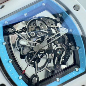 Reloj Tourbillon Mecánico para Hombre, de Cerámica, Esqueletizado, Multifuncional, Impermeable, con Diseño Simple y Elegante - Product Image 3