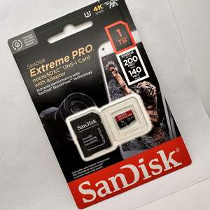 Carte mémoire SanDisk 512 Go Extreme Pro MicroSDXC UHS-I 200 Mo/s V30 U3C10A2-SDSQXCD-512G-GN6MA - Product Image 1