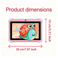 Tablet PC anak Android 7 inci Super murah, Tablet PC anak MTK Quad Core dengan RAM 2GB + ROM 32GB WiFi 5G, produk baru