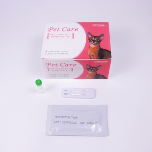 Feline FIV AB/FeLV AG Felino test de SIDA y leucemia gato Combo Rapid Test kit Gatos - Product Image 3