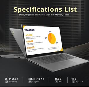 L-Enovo Ideapad14s 14 "Full HD Business Laptop <span class=keywords><strong>Intel</strong></span> <span class=keywords><strong>I5</strong></span>-<span class=keywords><strong>1155g7</strong></span> 16GB RAM 512GB Pcie SSD - Product Image 2
