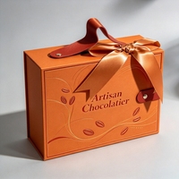 Boîte à bonbons en forme de polygone, boîte à biscuits créative en carton rigide, emballage cadeau personnalisé, design multi-faces