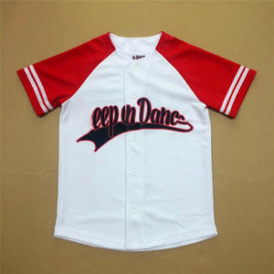 Maillot de baseball personnalisé à manches courtes à séchage rapide vêtements de sport respirant Patchwork cousu chemise de sport broderie impression confortable - Product Image 1