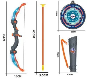 <span class=keywords><strong>Tirachinas</strong></span> plegable potente arco de caza <span class=keywords><strong>tirachinas</strong></span> láser juego de disparos sonidos luces intermitentes arco cruzado caza tiro con arco conjunto - Product Image 3