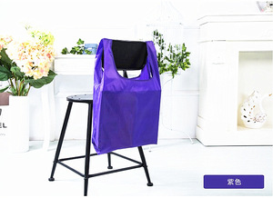 Sac de rangement floral en tissu Oxford écologique, grand format, réutilisable pour les courses, sac fourre-tout pliable - Product Image 5