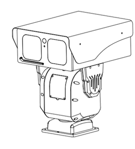 Robuste IP66 Vision nocturne jour Visible 4MP 52X 3km 3000m Laser longue portée PTZ Ai <span class=keywords><strong>ISP</strong></span> suivi Drones caméra - Product Image 5