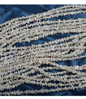 Perles d'eau douce baroques naturelles blanches 7-9 mm, qualité AA, 39 cm de long, formes irrégulières, Chine Zhejiang, pour la fabrication de bijoux