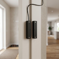 WOW MCS-53T Sensor magnetik pintu kontak magnetik kabel untuk Alarm keamanan rumah
