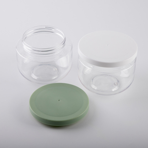 In Stock PET Plastic 250g 8OZ Colorful <strong>Customized</strong> Cream <strong>Bottle</strong> Face Cream Hair Scrub <strong>Jars</strong> Body Butter Cream <strong>Jars</strong> - Product Image 5