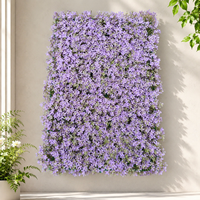 Mur végétal artificiel en plastique anti-UV de haute qualité YM, décoration de fond en herbe verte artificielle pour l'intérieur et l'extérieur