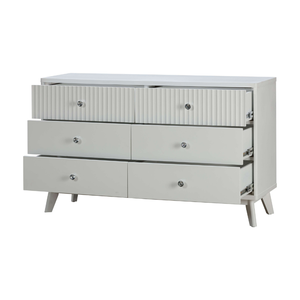 Collection EVEREST Meubles de chambre à coucher en bois Design moderne Commode en bois de la plus haute qualité 6 tiroirs - Product Image 1