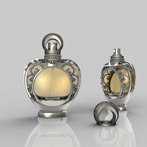 factory direct spray design perfume bottle 30ml 50ml 75ml 100ml custom luxury glass bottles perfume