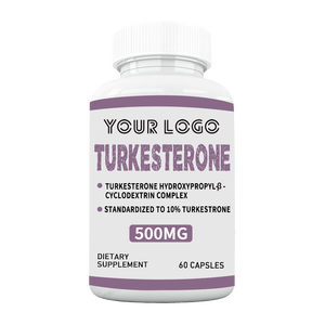 Harga Terbaik Pil Suplemen Turkesterone OEM 500MG 60 Kapsul Mendukung Pertumbuhan Otot Kapsul Kompleks Turkesterone - Product Image 6