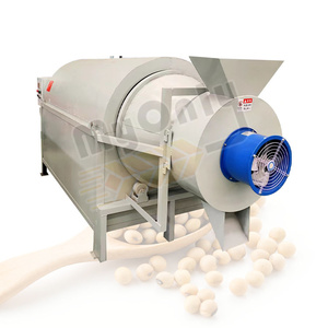 MY 30 Ton Grano Calor Aire Doble Tambor Moringa Hoja Alimentos Secos Residuos Lodos Máquina secadora de rodillos profesional - Product Image 4