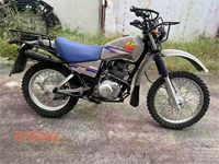 Motocyclette utilitaire Yamaha 200Ranger 196cc, refroidie par air, 4 temps, avec deux porte-bagages, frein à tambour, pour la ferme, la forêt, la patrouille, tout-terrain