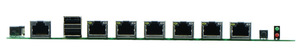 เมนบอร์ด Mini-ITX สำหรับ 6 พอร์ตแลน รองรับซีพียู Core I3 I5 I7 ชิปเซ็ต B75 LGA1155 สำหรับเราเตอร์เครือข่าย ผลิตจากโรงงานจีน - Product Image 3