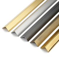 Système de nivellement de carreaux, cale en aluminium, bande d'angle en L, protection murale anti-impact, bordure décorative pour projets de rénovation
