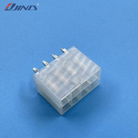 Conector JINDA de 4.2mm de paso, 8 pines, doble fila, recto, tipo Molex 9A para PCB, conector de cable a placa, alternativa al 5557-2*4A