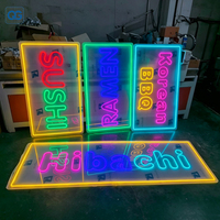 Enseigne néon LED personnalisée, étanche IP65, affichage texte et logo multicolore, AC 110-220V, pour décoration de fond de chambre à coucher et de célébrations