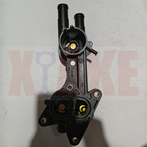 Conjunto de carcasa de termostato de refrigerante doble de piezas de repuesto para Polo 1,4/1.6L 2010 -- <span class=keywords><strong>2022</strong></span> <span class=keywords><strong>Fabia</strong></span> 2009-2014 03C121111AM 03C 121 111 AM - Product Image 2