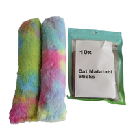 Chat mignon jouet en peluche longue peluche faur fourrure matériel sexe chat jouets en peluche PP coton catnie à l'intérieur des ensembles de jouets fous