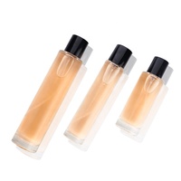 Prix d'usine Vaporisateur de parfum portable 10ml 30ml 50ml 100ml Atomiseur de parfum de voyage Vaporisateur de brume fine avec capuchon noir