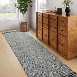 Tappeto Morbido e Confortevole Stile Boho Marrone Dubai Lavabile <span class=keywords><strong>in</strong></span> <span class=keywords><strong>Cotone</strong></span> Antiscivolo Adatto agli Animali Domestici Tappeto da Balcone Lavorato a Mano all'Uncinetto Turchia - Product Image 6