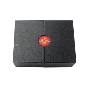 Wooden Perfume <b>Gift</b> Box Gold Paper Two Flap Lid Open Luxury Fragrance Packaging Personal Care,beauty Packaging Customized Accept - Product Image 1