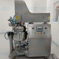 Machine de fabrication d'émulsifiant de sauce crème cosmétique pour émulsifiant de gel de gâteau